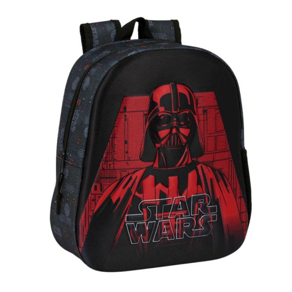 Mochila Infantil 33cm STAR WARS Preta | Ref. 248.622469890 Mochila Infantil 33cm STAR WARS Preta | Ref. 248.622469890