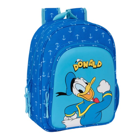 Mochila Infantil Adap. 34cm DONALD Infantil Azul | Ref. 248.622408185 Mochila Infantil Adap. 34cm DONALD Infantil Azul | Ref. 248.622408185