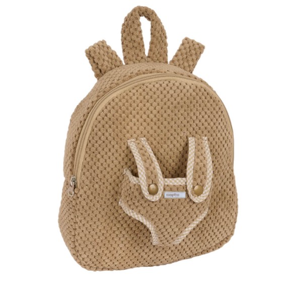 Mochila Pré-Escolar com Ursinho SAFTA Castanha | Ref. 248.622335231 Mochila Pré-Escolar com Ursinho SAFTA Castanha | Ref. 248.622335231