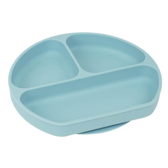 Prato de Silicone c/ Ventosa SAFTA Bear Blue | Ref. 248.822105923 Prato de Silicone c/ Ventosa SAFTA Bear Blue | Ref. 248.822105923