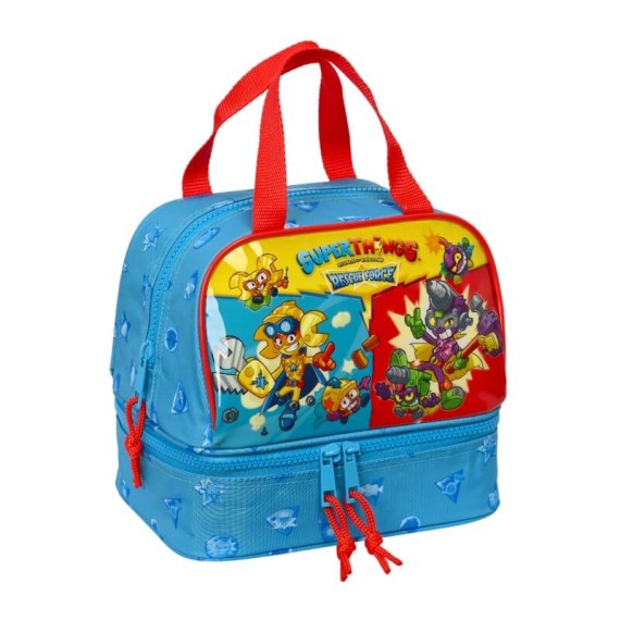 Lancheira com Alças SUPERTHINGS Rescue Force Azul | Ref. 248.812376040 Lancheira com Alças SUPERTHINGS Rescue Force Azul | Ref. 248.812376040