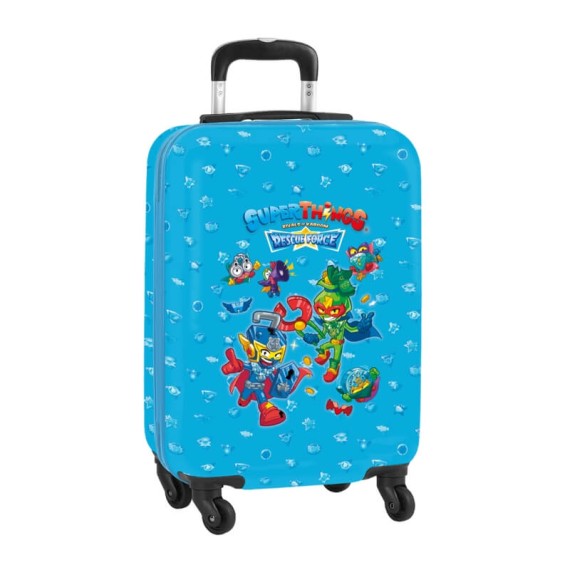 Mala de Cabine / Trolley 55cm 4R 20” SUPERTHINGS Rescue Force Azul | Ref. 248.612376851 Mala de Cabine / Trolley 55cm 4R 20” SUPERTHINGS Rescue Force Azul | Ref. 248.612376851