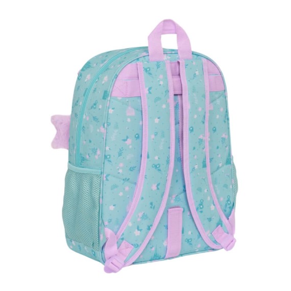 Mochila Escolar Adap. 42Cm FROZEN II Hello Spring Azul Turquesa | Ref. 248.612373180