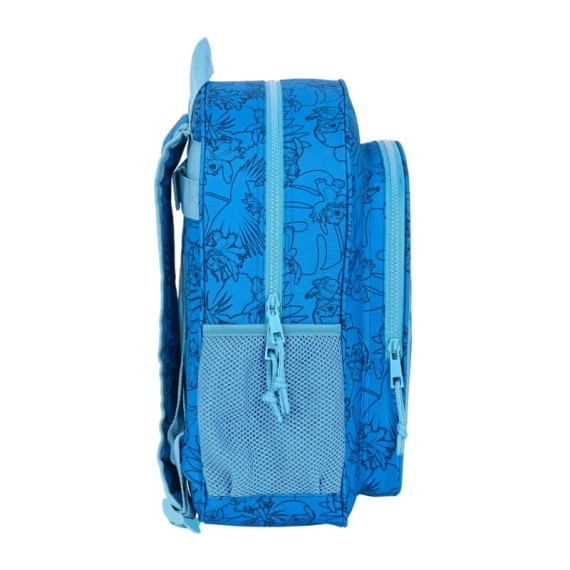 Mochila Escolar Júnior Adap. 38Cm STITCH Azul | Ref. 248.612388640 Mochila Escolar Júnior Adap. 38Cm STITCH Azul | Ref. 248.612388640