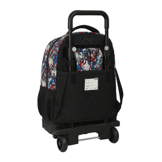 Mochila Grande 45Cm Compacta 2R AVENGERS Forever Preta | Ref. 248.612384918