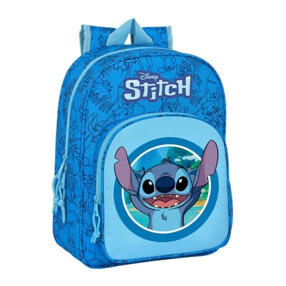 Mochila Infantil Adap. 34Cm STITCH Azul | Ref. 248.612388185 Mochila Infantil Adap. 34Cm STITCH Azul | Ref. 248.612388185