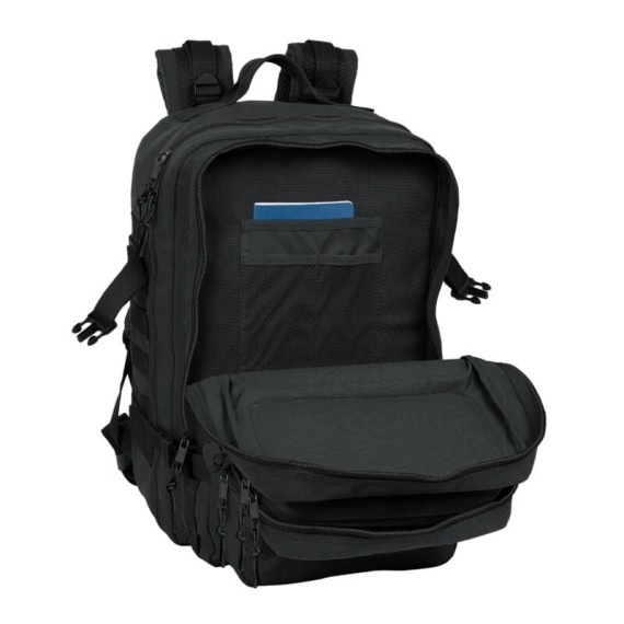 Mochila Militar para Portátil 15.6” SAFTA Basic Preta | Ref. 248.642333555 Mochila Militar para Portátil 15.6” SAFTA Basic Preta | Ref. 248.642333555