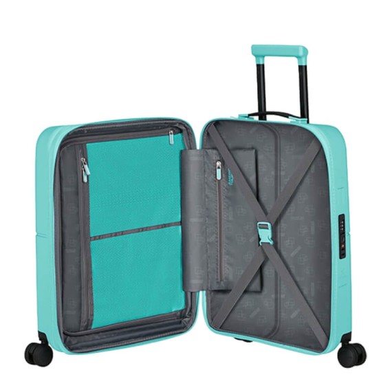 AMERICAN TOURISTER Mala de Cabine 55cm 4R EXP. DashPop Azul Celeste | Ref. 92MG500121