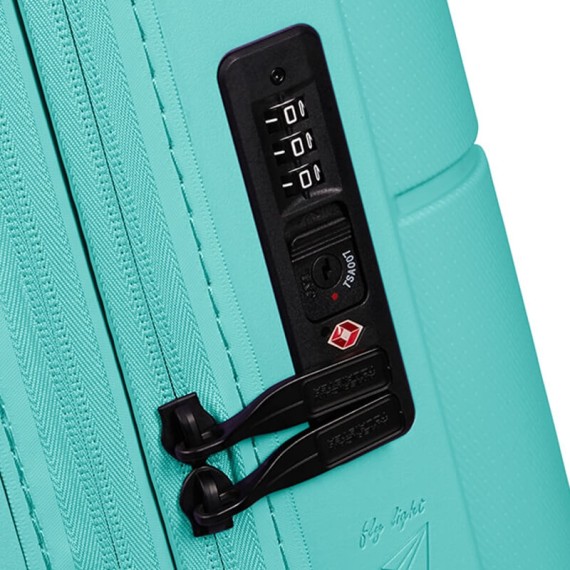 AMERICAN TOURISTER Mala de Cabine 55cm 4R EXP. DashPop Azul Celeste | Ref. 92MG500121