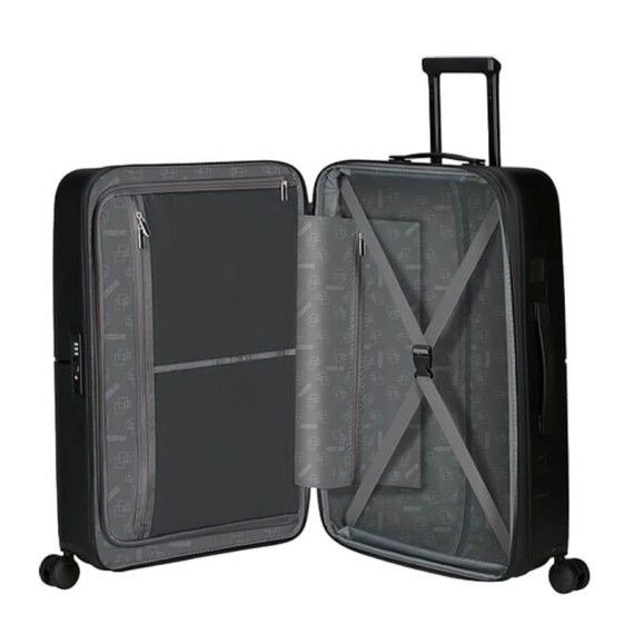 AMERICAN TOURISTER Mala Média 67cm 4R EXP. DashPop Preta | Ref. 92MG500219