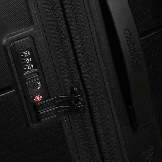 AMERICAN TOURISTER Mala Média 67cm 4R EXP. DashPop Preta | Ref. 92MG500219