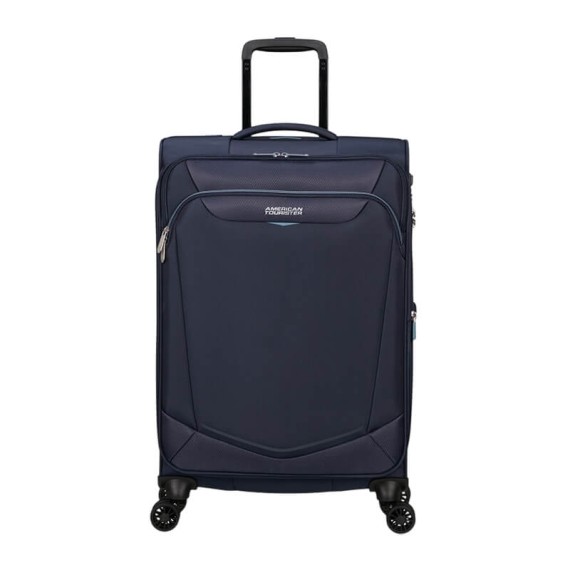 AMERICAN TOURISTER Mala Média 69cm 4R Exp. SummerRide Azul Marinho | Ref. 92ME700541