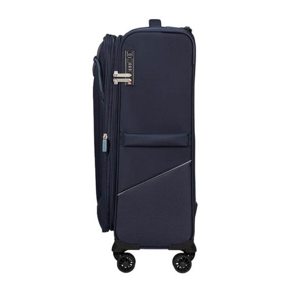 AMERICAN TOURISTER Mala Média 69cm 4R Exp. SummerRide Azul Marinho | Ref. 92ME700541