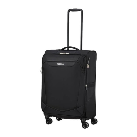 AMERICAN TOURISTER Mala Média 69cm 4R Exp. SummeRride Preta | Ref. 92ME700509