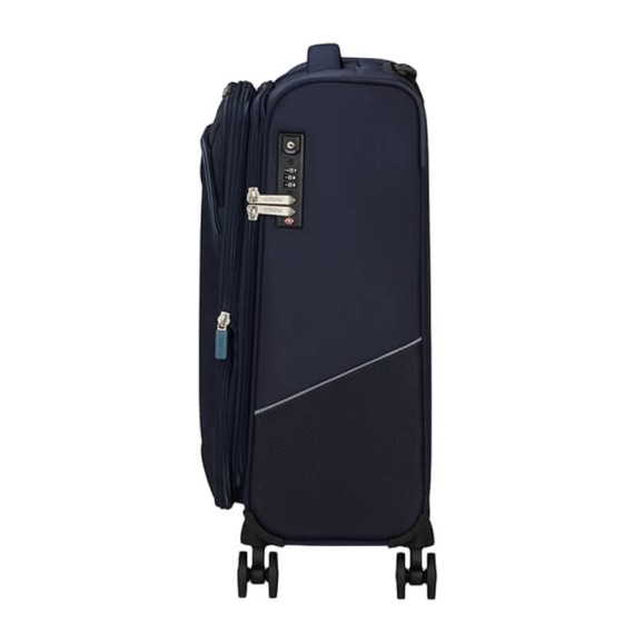 AMERICAN TOURISTER Mala de Cabine 55cm 4R Exp. SummerRide Azul Marinho | Ref. 92ME700441