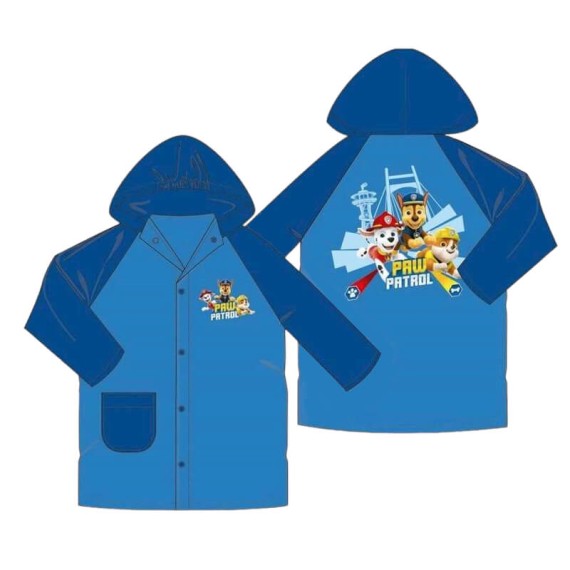 Capa de Chuva Impermeável 4 Anos PAW PATROL Funday Azul / Azul Escuro | Ref. 248.PAW23-1842AAES4 Capa de Chuva Impermeável 4 Anos PAW PATROL Funday Azul / Azul Escuro | Ref. 248.PAW23-1842AAES4
