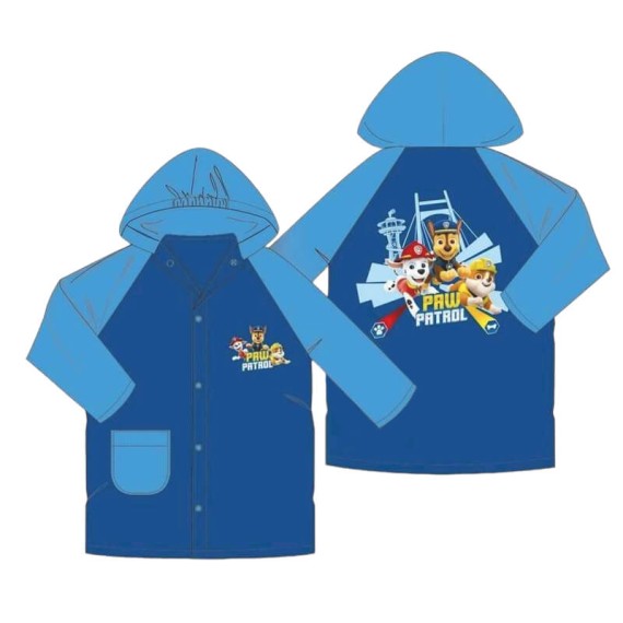 Capa de Chuva Impermeável 4 Anos PAW PATROL Funday Azul Escuro / Azul | Ref. 248.PAW23-1842AESA4 Capa de Chuva Impermeável 4 Anos PAW PATROL Funday Azul Escuro / Azul | Ref. 248.PAW23-1842AESA4