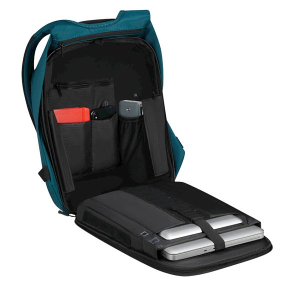 SAMSONITE Mochila Anti-Roubo para Portátil 14.1 Securipak 2.0 Petróleo | Ref. 92KO800111