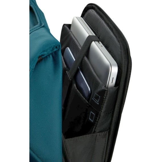 SAMSONITE Mochila Anti-Roubo para Portátil 14.1 Securipak 2.0 Petróleo | Ref. 92KO800111