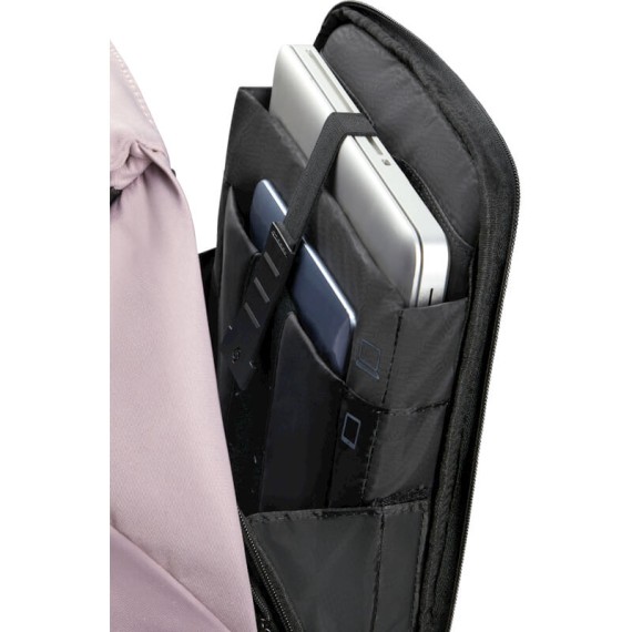 SAMSONITE Mochila Anti-Roubo para Portátil 14.1 Securipak 2.0 Rosa | Ref. 92KO800100