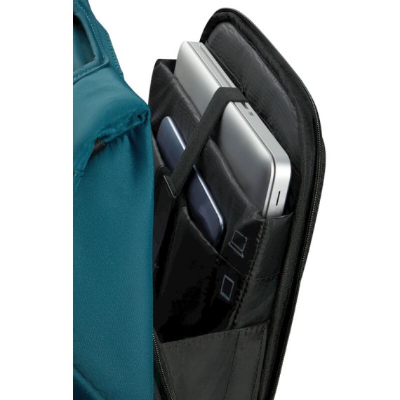 SAMSONITE Mochila Anti-Roubo para Portátil 15.6 Securipak 2.0 Petróleo | Ref. 92KO800211