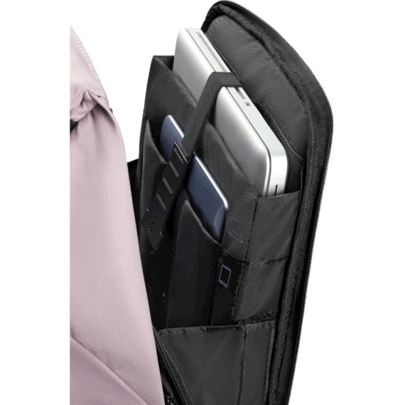 SAMSONITE Mochila Anti-Roubo para Portátil 15.6 Securipak 2.0 Rosa | Ref. 92KO800200