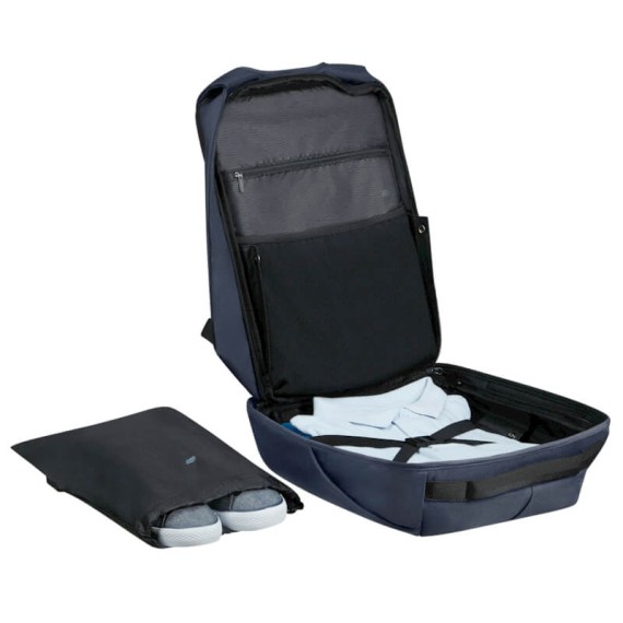 SAMSONITE Mochila Anti-Roubo para Portátil 17.3 Securipak 2.0 Azul Escuro | Ref. 92KO800301