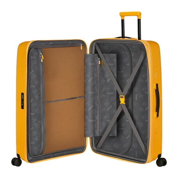 AMERICAN TOURISTER Mala Grande 77cm 4R EXP. DashPop Amarela | Ref. 92MG500356