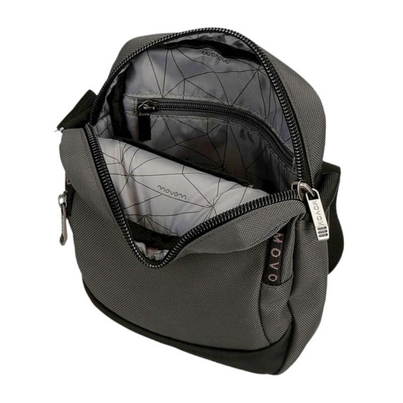 Bolsa de Tiracolo MOVOM Buster Cinza | Ref. 186.5345322