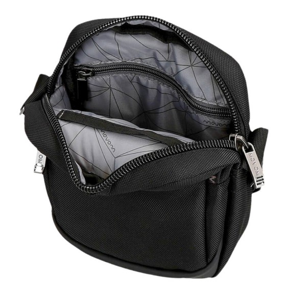 Bolsa de Tiracolo MOVOM Buster Preta | Ref. 186.5345321