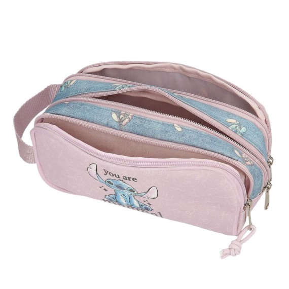 Estojo Escolar Três Compartimentos STITCH You Are Magical Azul Ganga | Ref. 186.3854721 Estojo Escolar Três Compartimentos STITCH You Are Magical Azul Ganga | Ref. 186.3854721