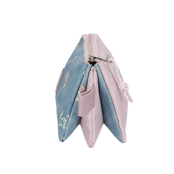 Estojo Escolar Triplo STITCH You Are Magical Azul Ganga | Ref. 186.3854321