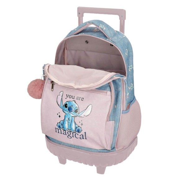 Mochila Escolar Compacta 2R STITCH You Are Magical Azul Ganga | Ref. 186.3852921
