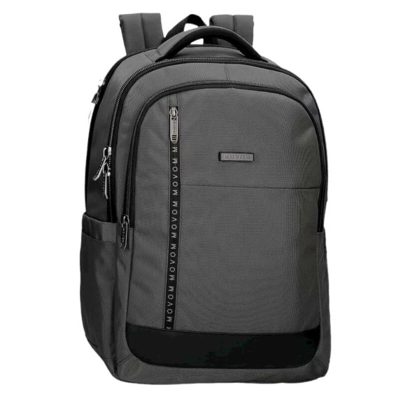 Mochila para Portátil 15.6” Adapt. 44cm 3C MOVOM Buster Cinza, Polegadas: Portátil 15.6" 3C, Cor: Cinza