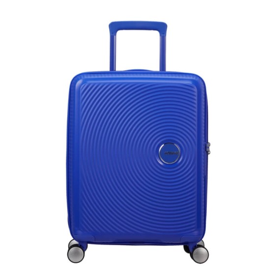 AMERICAN TOURISTER Mala de Cabine 55cm 4R Exp. Soundbox Azul Cobalt | Ref. 9232G00112 AMERICAN TOURISTER Mala de Cabine 55cm 4R Exp. Soundbox Azul Cobalt | Ref. 9232G00112