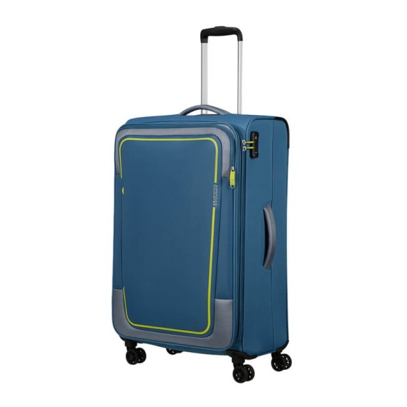 AMERICAN TOURISTER Mala de Viagem Gigante 81cm 4R Exp. Pulsonic Azul Coroa | Ref. 92MD600301