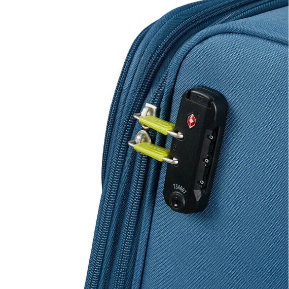 AMERICAN TOURISTER Mala de Viagem Gigante 81cm 4R Exp. Pulsonic Azul Coroa | Ref. 92MD600301