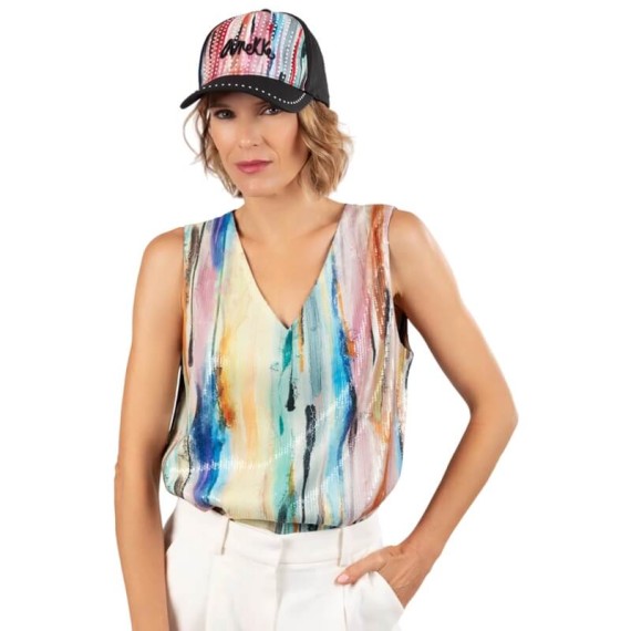 Boné ANEKKE Adulto Estampado Hollywood Preto | Ref. 280.38471-002