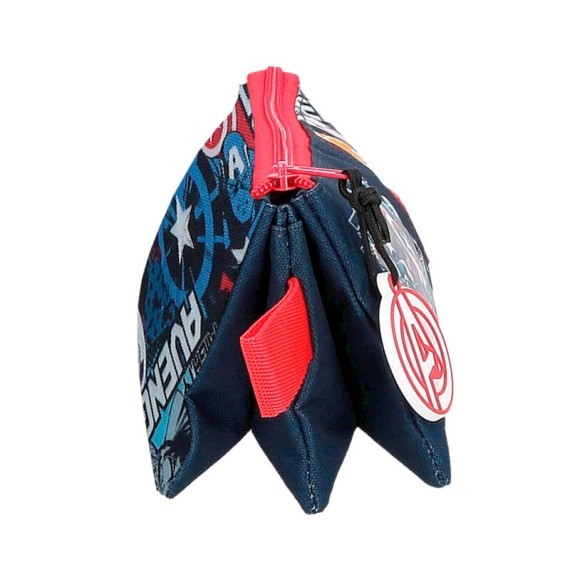 Estojo Escolar Triplo AVENGERS Legendary Azul Escuro | Ref. 186.2994321