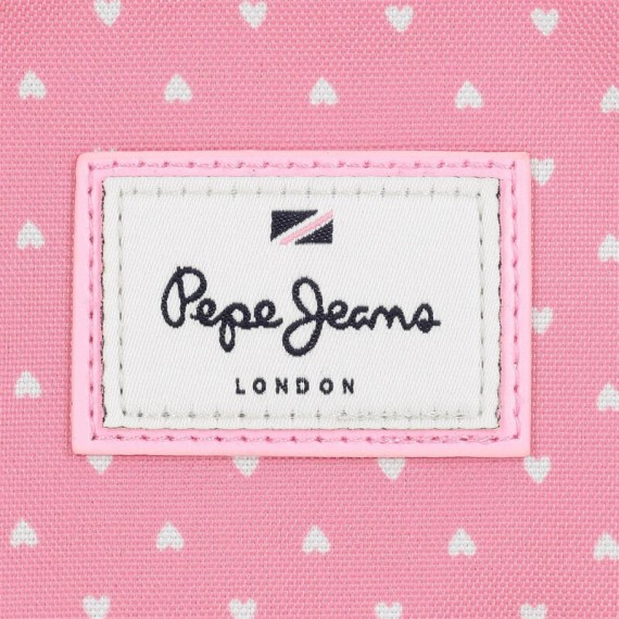 Mochila Escolar Adap. 40cm 2C c/ Carro PEPE JEANS Noni Denim Multicolor | Ref. 186.68222T1