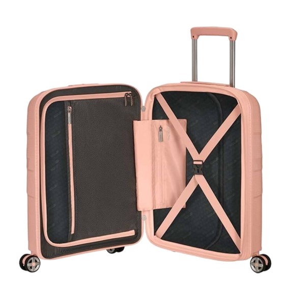 AMERICAN TOURISTER Mala de Cabine 55cm 4R Exp. StarVibe Pêssego | Ref. 92MD500276