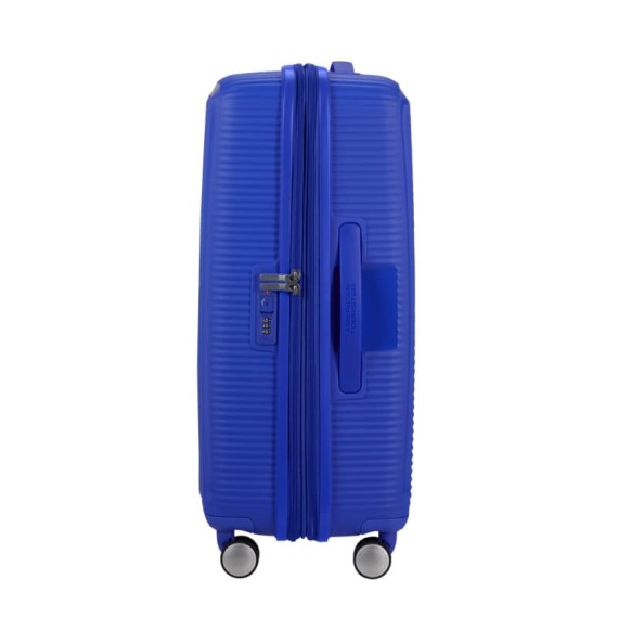 AMERICAN TOURISTER Mala de Viagem Média 67cm 4R Exp. Soundbox Azul Cobalt | Ref. 9232G00212