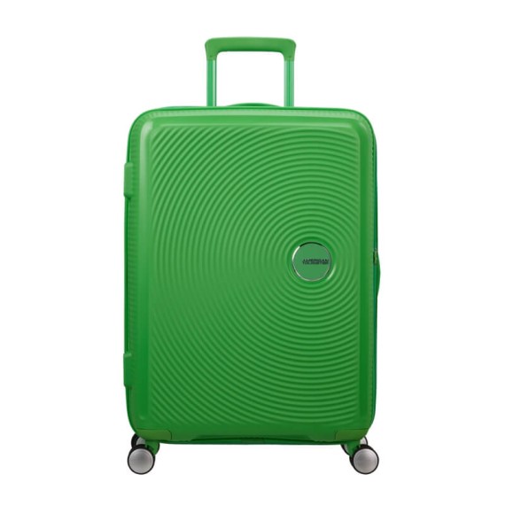 AMERICAN TOURISTER Mala de Viagem Média 67cm 4R Exp. Soundbox Verde Grama | Ref. 9232G00254