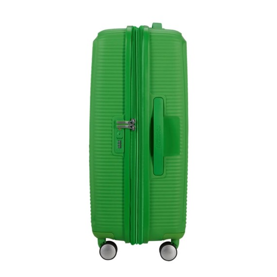 AMERICAN TOURISTER Mala de Viagem Média 67cm 4R Exp. Soundbox Verde Grama | Ref. 9232G00254