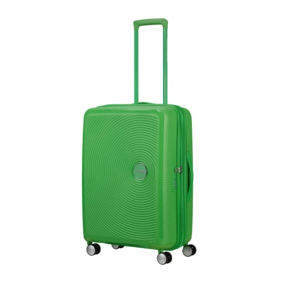 AMERICAN TOURISTER Mala de Viagem Média 67cm 4R Exp. Soundbox Verde Grama | Ref. 9232G00254
