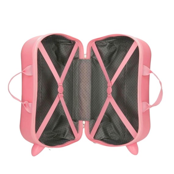 Mala de Viagem Infantil ABS 4 Rodas Easyjet ENSO Magic Summer Rosa | Ref. 186.9631022