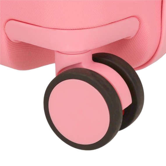 Mala de Viagem Infantil ABS 4 Rodas Easyjet ENSO Magic Summer Rosa | Ref. 186.9631022