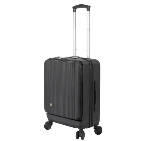 BENZI Mala de Cabine / Trolley 55cm 4 Rodas BZ5801 Preta | Ref. 288.BZ5801