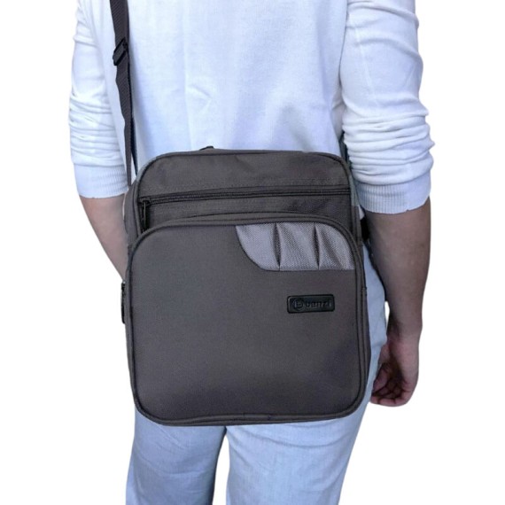 BENZI Saco de Almoço c/ Asa de Mão BZ5406 Cinza | Ref. 288.BZ5406C