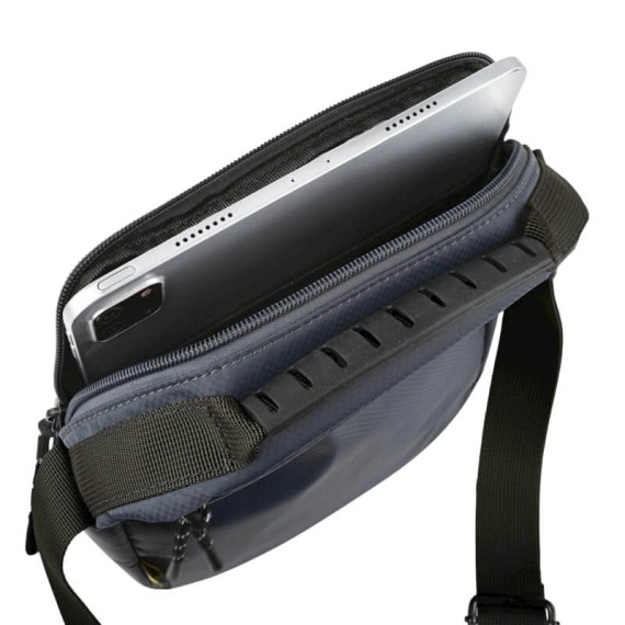 Bolsa de Tiracolo c/ Bolso Frontal LOIS Grove Cinza | Ref. 237.32322102